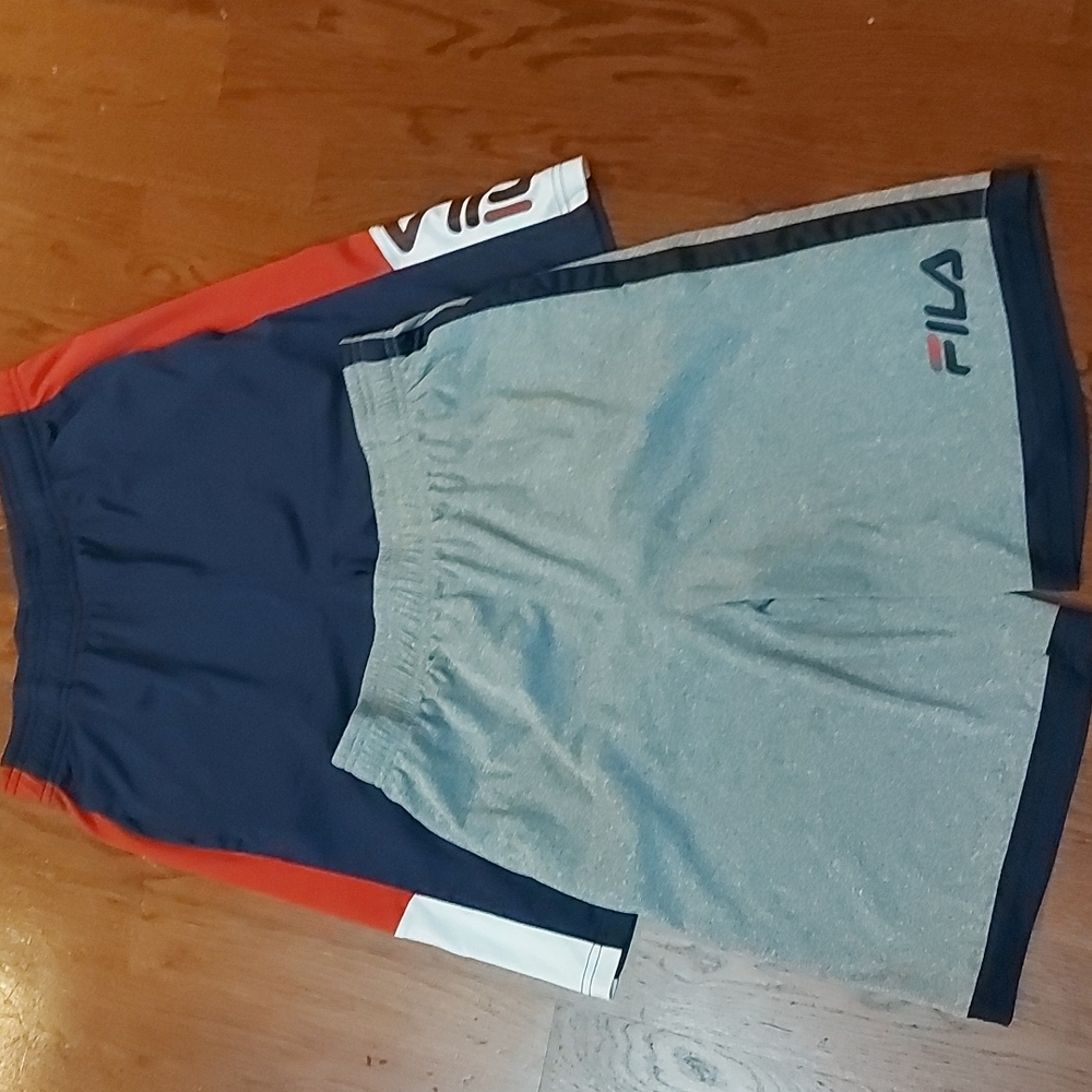 Two (2) Fila shorts size XL (18-20)